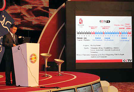 文-07体育电视国际论坛 江和平介绍奥运转播计
