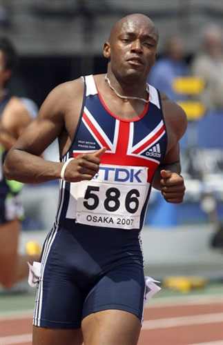 图文-[田径]男子百米第一轮预赛 达沃尼什压群