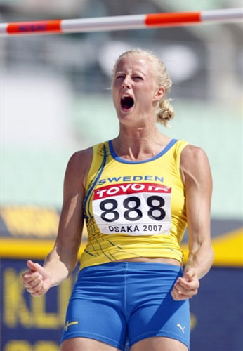 图文-[田径]女子七项全能激战 克鲁夫特吼出
