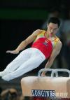 图文-体操世锦赛肖钦鞍马三连冠杨威憾失奖牌