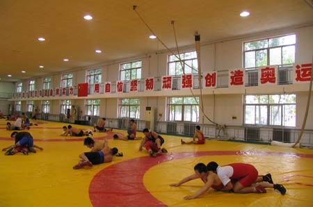 图文-探营中国古典式摔跤队 古典式摔跤队训练现场_综合体育_NIKE新浪竞技风暴_新浪网
