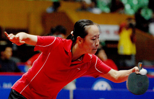 图文-女乒世界杯成都首日激战 李娇轻巧细腻回球_综合体育_NIKE新浪竞技风暴_新浪网