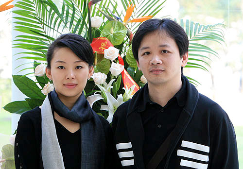 图文-潘晓婷台球俱乐部开业 与教练曾仲豪合影_综合体育_NIKE新浪竞技风暴_新浪网