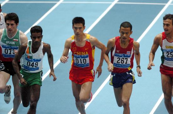 图文-亚室会田径男子1500米