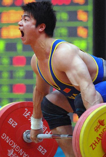 综合正文精彩图片>举重六城2日精彩瞬间视频11月2日摔跤霸王2体育图片