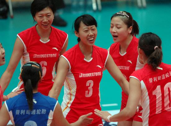 昨夜风儿述说故事:1996-2010,全国女排联赛 格