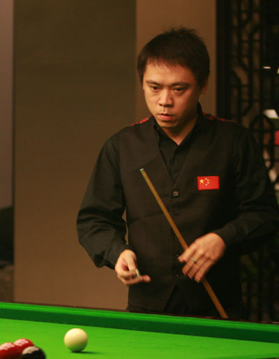 图文-绅迪杯斯诺克赛小晖教练夺冠 蔡剑忠