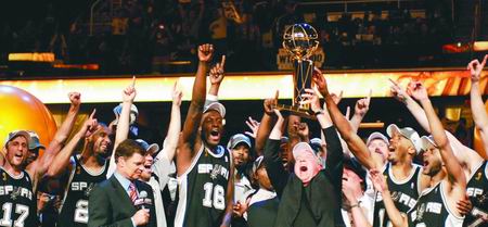 NBA总决赛:横扫骑士 马刺夺冠_其他栏目_NIK