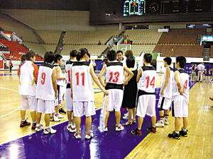 世界聋人篮球锦标赛 中国女篮不敌瑞典队再遭