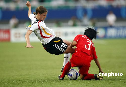 女足世界杯:德国队三比零完胜朝鲜率先晋级四