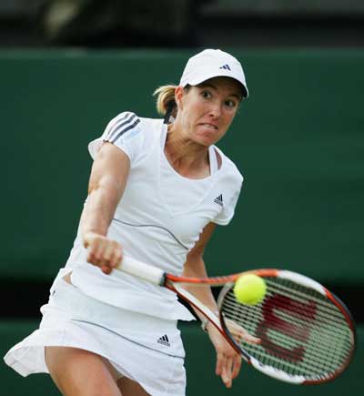 图文-9日焦点战海宁vs小威 海宁单反有些吃力