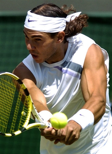 图文-[温网]纳达尔vs德约科维奇 又见狰狞的面庞