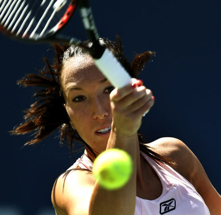 图文-扬科维奇抢七闯过美网首关 心中有数冷静