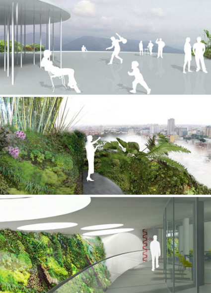 顶层平台还是人们休闲聚会的绝佳场所