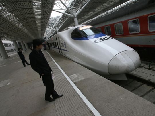 中国CRH2高铁