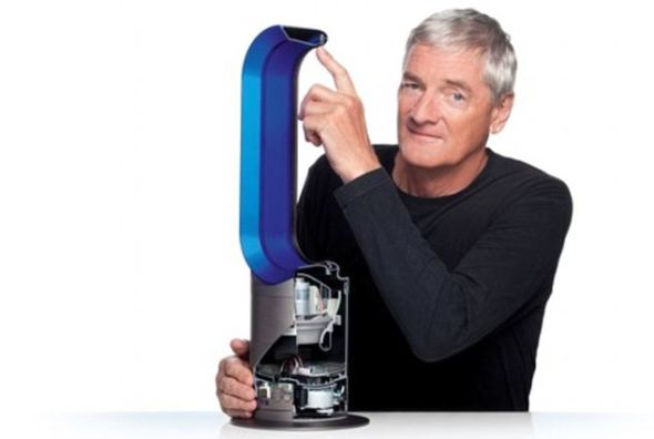 无叶片风扇式空气加热器“Dyson Hot”，没有任何活动组件