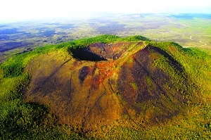 五大连池老黑山。