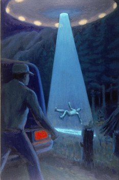 　　美国研究人员发现，通过几天的意识训练，他们能够让志愿者在梦境中遭遇外星人，例如看到满载小外星人的飞船或者邪恶的机器人