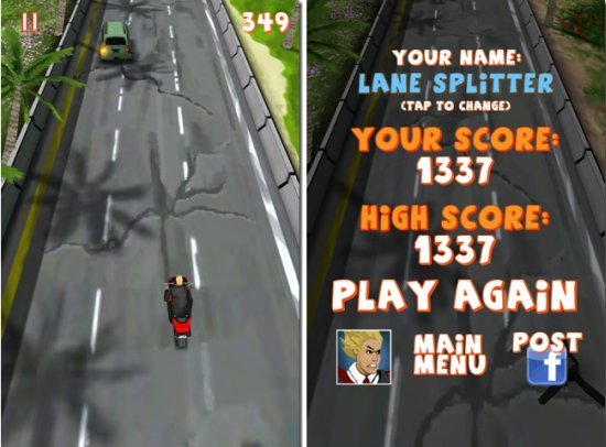 Lane Splitter游戏画面