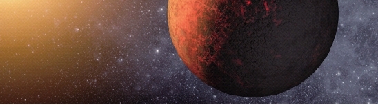 这是美国航天局12月20日公布的名为“开普勒-20e”的行星的假想图。