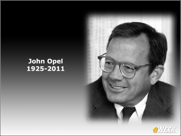 IBM前CEO约翰·奥佩尔(John Opel)
