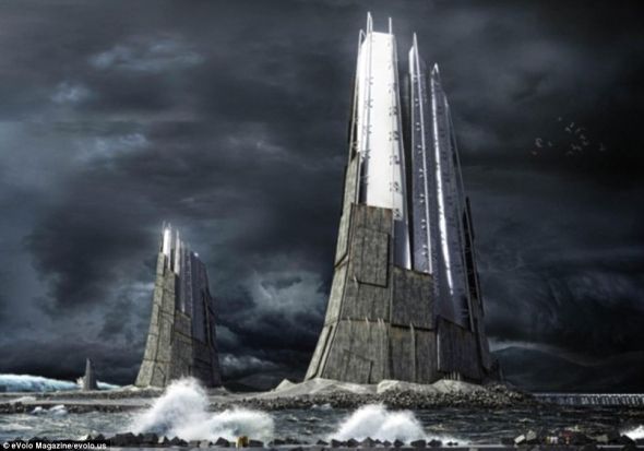 　　城堡摩天大楼（Citadel Skyscraper）项目是为日本设计的，因为近几年有大量自然和人为灾害袭击这一地区