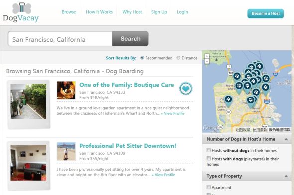 DogVacay：个性化的家庭宠物寄养服务