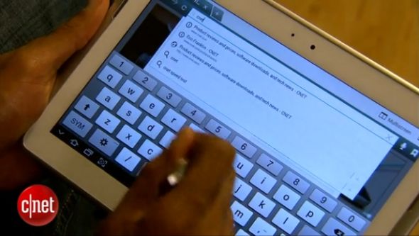 Galaxy Note 10.1软件盘展示