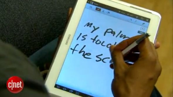 Galaxy Note 10.1平板手写功能