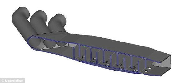 “阿里翁”的内部结构包含在设计图中，整个打印过程非常复杂