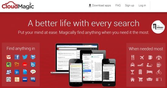 CloudMagic：整合多种服务的跨平台搜索引擎