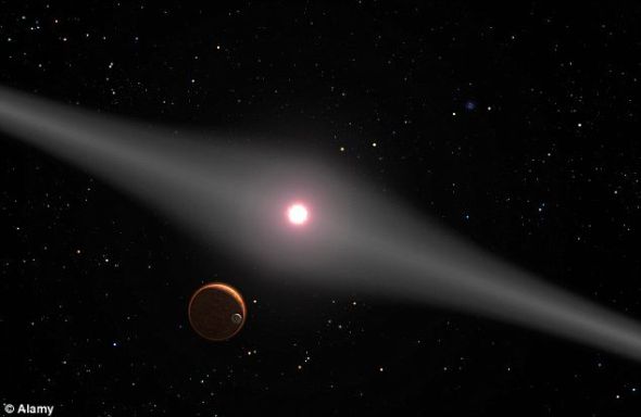 　　根据他的研究发现，现实版的超人故乡氪星距地球27.1光年，位于南天星座乌鸦座，环绕红矮星LHS 2520运行