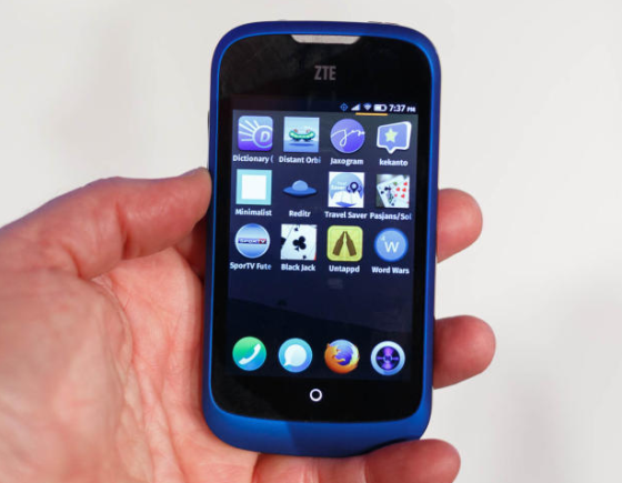 首款Firefox OS手机中兴Open