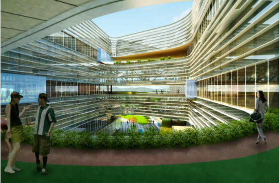 三星硅谷园区内景