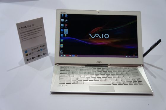 索尼发布混合超极本duo 13