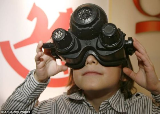 当前使用的夜视系统体积庞大