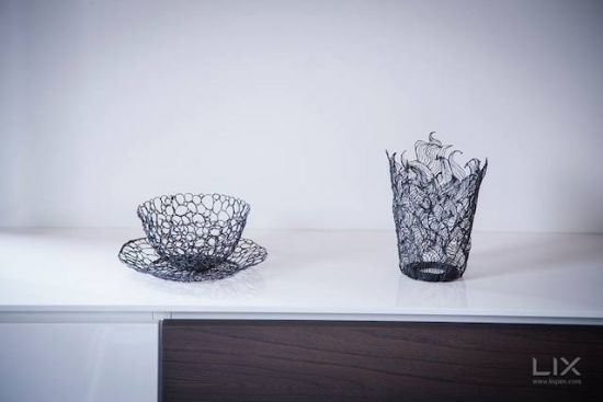 用 LIX 创作出的花盆。