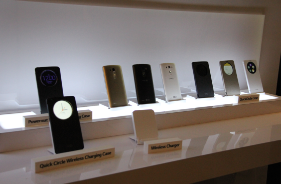 无线充电外壳Quick Circle Case在G3正面留出了圆形操作小屏幕