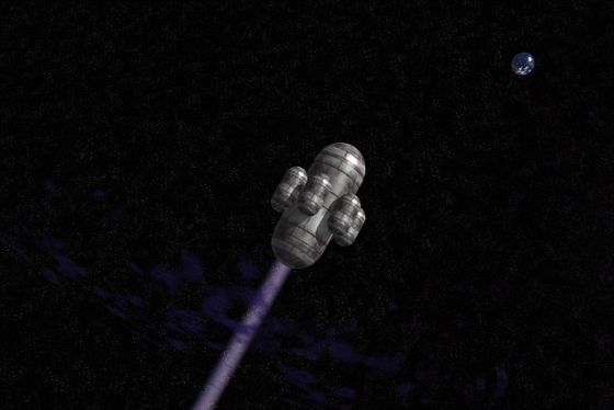 科學家認為,把人類基因組送入宇宙(藝術構想圖)可能是我們將來在銀河開拓居住點的最好辦法,因為這樣做,有望在一顆行星上播撒下人類生命的種子。華盛頓哥倫比亞特區《史密森尼雜志》最近報道的一次談話說到這個提議。 科學家認為,把人類基因組送入宇宙(藝術構想圖)可能是我們將來在銀河開拓居住點的最好辦法,因為這樣做,有望在一顆行星上播撒下人類生命的種子。華盛頓哥倫比亞特區《史密森尼雜志》最近報道的一次談話說到這個提議。