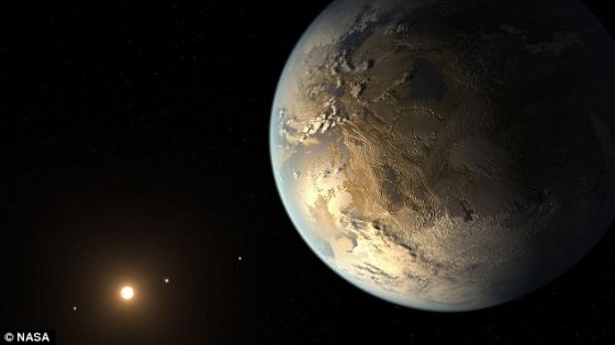 今年4月宣布的開普勒-186f(藝術家構想圖)等行星為太陽系外適合人類居住的世界提供誘人線索。這顆特別行星是迄今為止發現的最像地球的行星,在可居住帶中間環繞著它的恒星運轉。科學家認為,這個可居住帶可能存在著液態水和生命。 今年4月宣布的開普勒-186f(藝術家構想圖)等行星為太陽系外適合人類居住的世界提供誘人線索。這顆特別行星是迄今為止發現的最像地球的行星,在可居住帶中間環繞著它的恒星運轉。科學家認為,這個可居住帶可能存在著液態水和生命。
