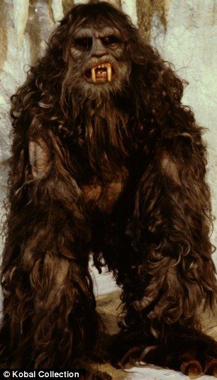 　　画家笔下的喜马拉雅雪人。喜马拉雅雪人神秘莫测，在寻找这种长毛怪的道路上，科学家又往前迈进一步。对在喜马拉雅山发现的2个毛发样本进行的DNA分析结果显示，它们并非来自于任何已知的现存生物，而是与一种已经灭绝的北极熊种群完美匹配。