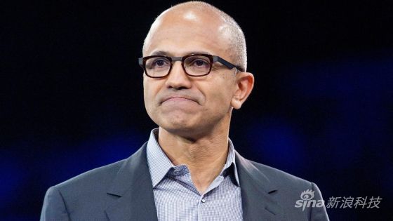 微软CEO萨提亚·纳德拉(Satya Nadella)