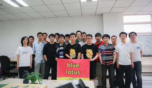 【“安全宝-蓝莲花”黑客战队合影】