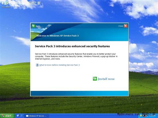 Windows XP SP3 RTM截图及BT下载