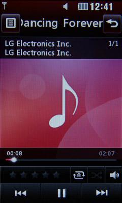 全触屏苗条美人 LG新机KP500详细评测 