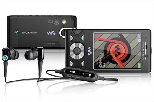 音乐旗舰 810万像素索尼爱立信W995发布