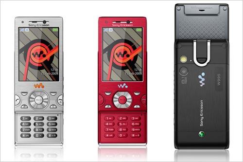 音乐旗舰 810万像素索尼爱立信W995发布