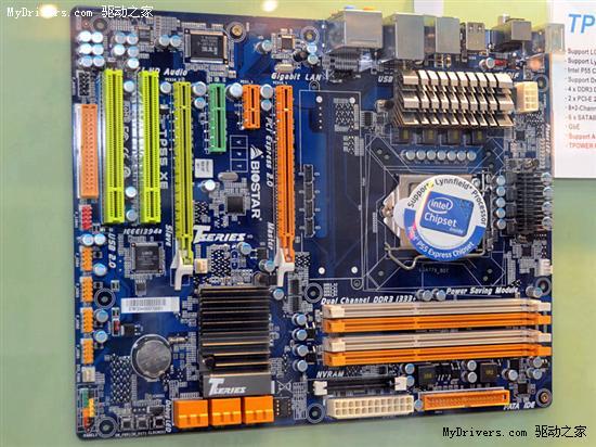 37款英特尔p55p57h57主板集中展示