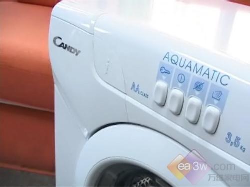 最小滚筒 Candy3.5kg洗衣机单身首选