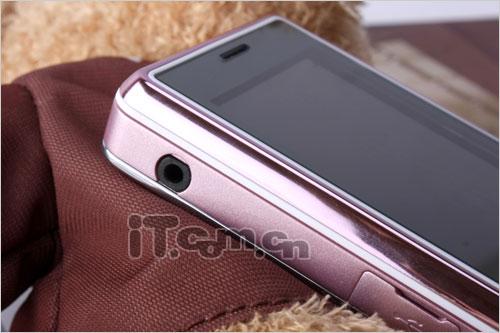 粉色音乐系才女 OPPO滑盖手机A201评测